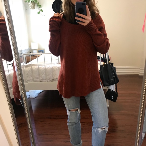 Madewell Sweaters - Madewell oversized step hem sweater